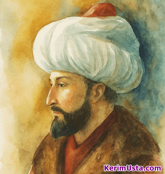 Fatih Sultan Mehmet'in Mestane Gönül Şiiri - KerimUsta Fatih Sultan Mehmet'in Mestane Gönül Şiiri