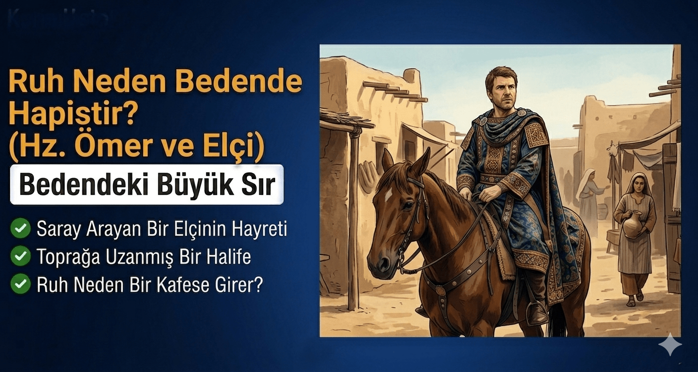 Ruh Neden Bedende Hapistir? Hz. Ömer ve Bizans Elçisinin Hikâyesi