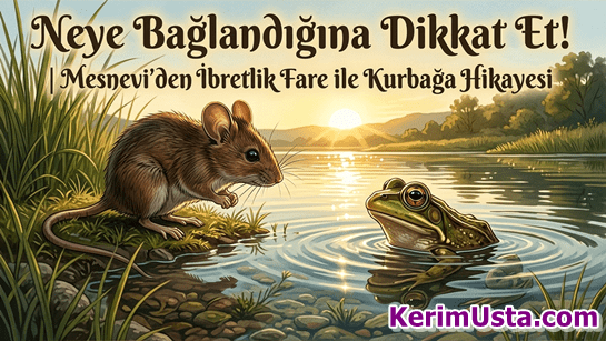 Fare ile Kurbağa: Mesnevi'den İbretlik Hikaye