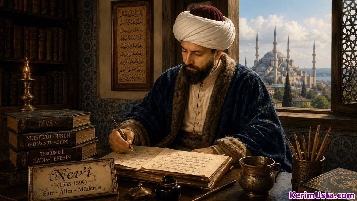 Malkaralı Nev'î Kimdir? Hayatı ve Eserleri - KerimUsta Malkaralı Nev'î Kimdir? Hayatı ve Eserleri