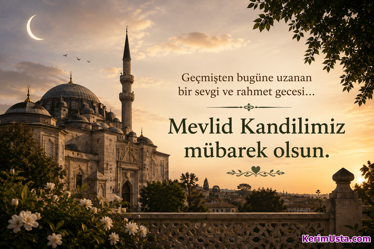 Mevlid Kandili: Tarihî Kökeni ve Bugünkü Anlamı - KerimUsta Mevlid Kandili: Tarihî Kökeni ve Bugünkü Anlamı
