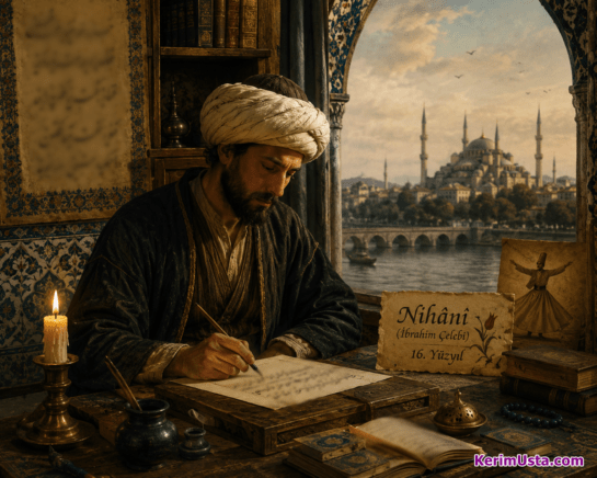 Nihânî (İbrahim Çelebi): Hayatı, Şiirleri ve Edebî Kişiliği - KerimUsta Nihânî (İbrahim Çelebi): Hayatı, Şiirleri ve Edebî Kişiliği