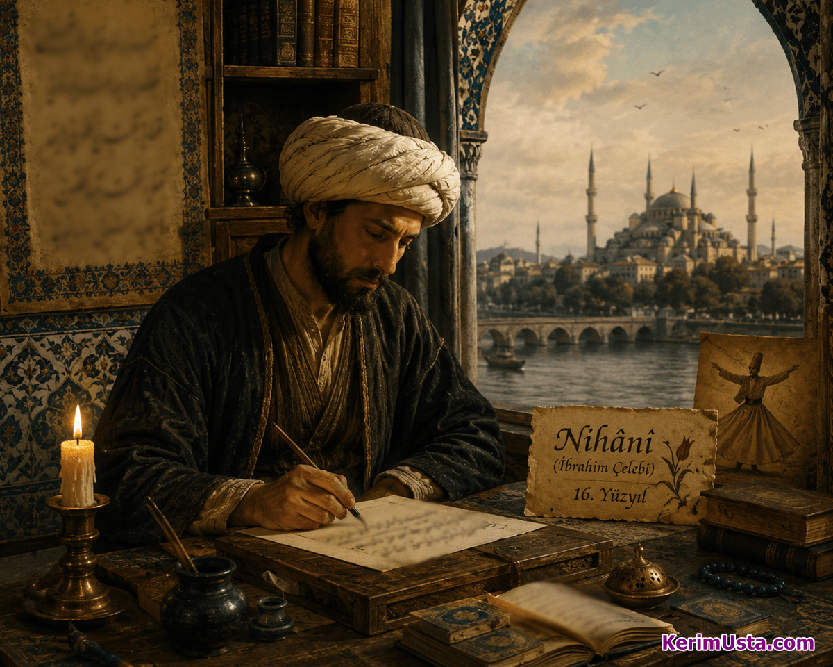 Nihânî (İbrahim Çelebi): Hayatı, Şiirleri ve Edebî Kişiliği - KerimUsta Nihânî (İbrahim Çelebi): Hayatı, Şiirleri ve Edebî Kişiliği