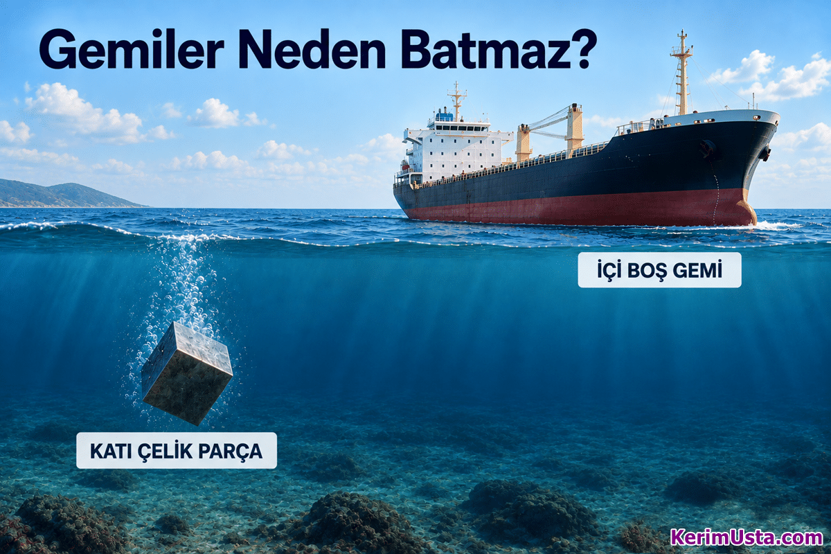 Gemiler Neden Batmaz? - KerimUsta Gemiler Neden Batmaz? - KerimUsta
