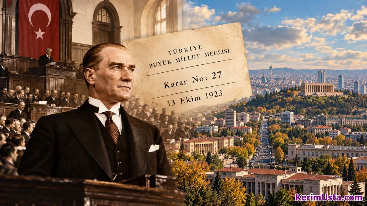 Ankara’nın Başkent Oluşu: 13 Ekim 1923